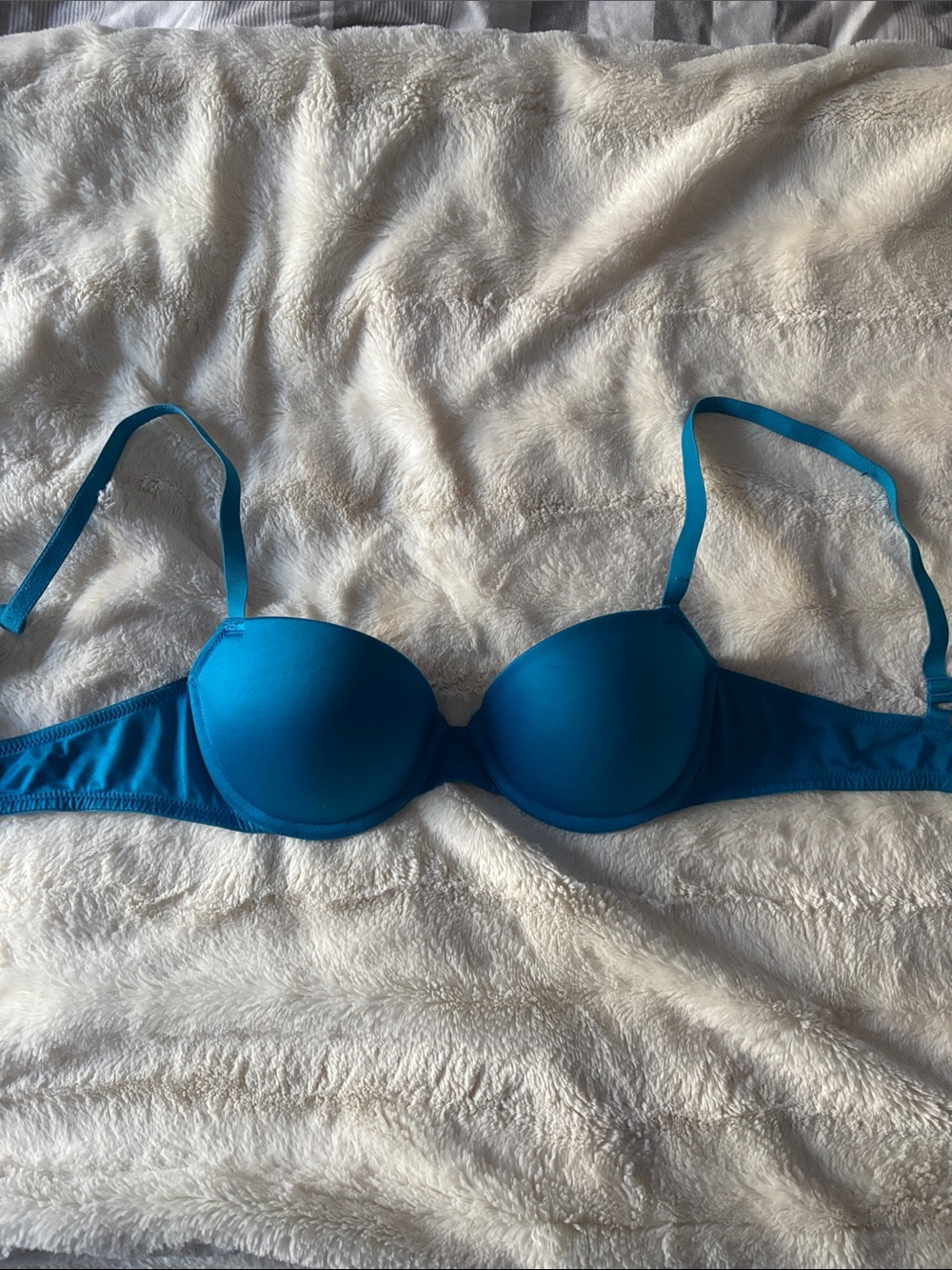 La SENZA Smooth T-Shirt Bra in Blue